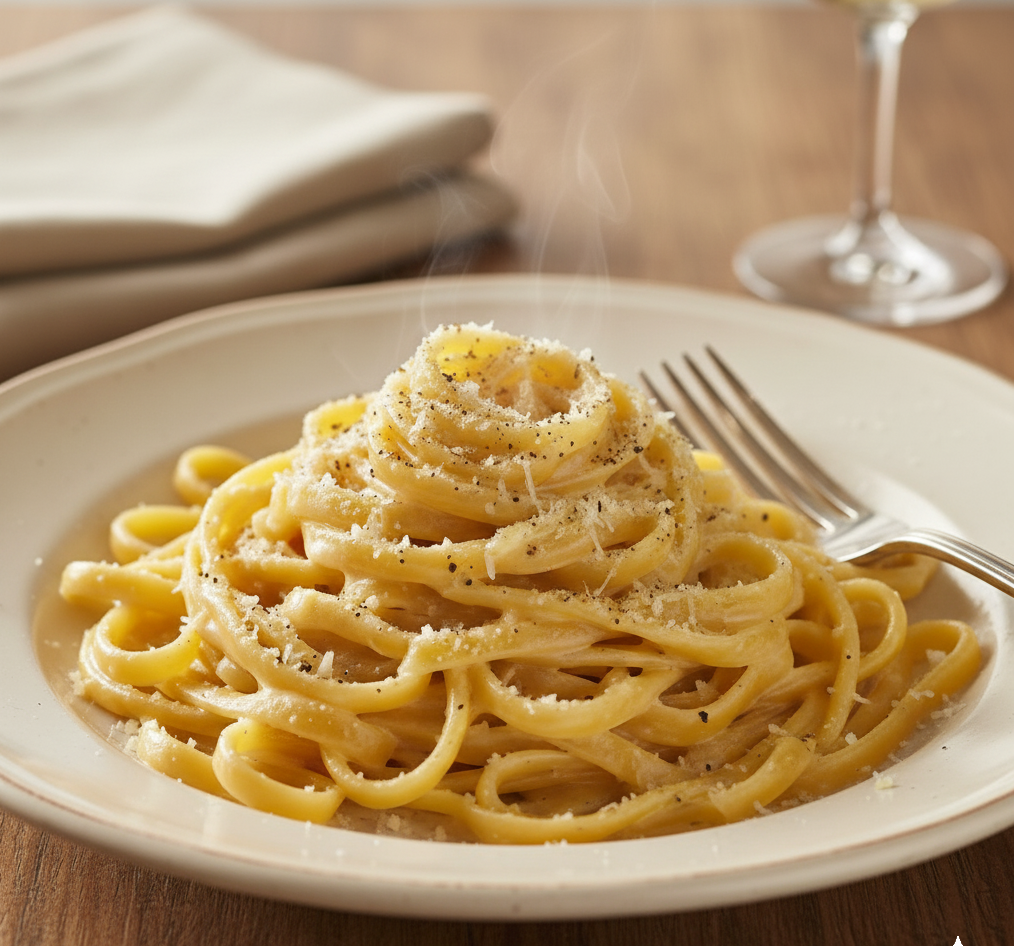 Klassieke Italiaanse Fettuccine Alfredo